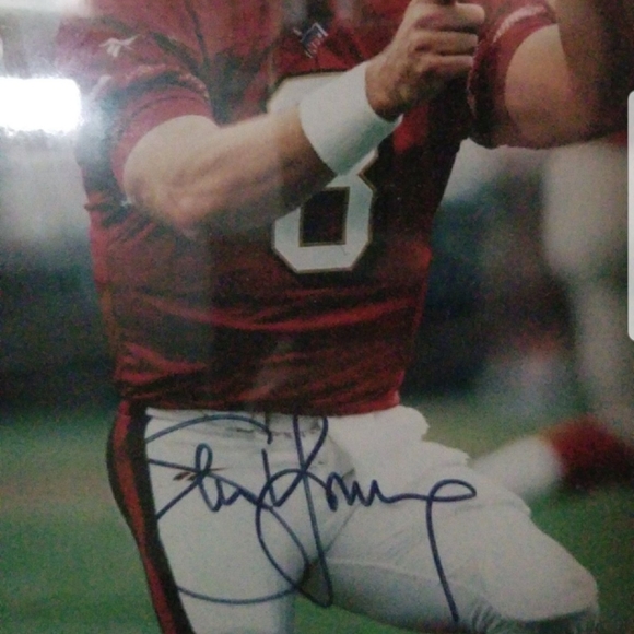 Steve Young wall autograph collectors item. - Picture 3 of 8